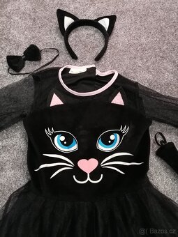 Dětský kostým kočička vel. 6-8let. - 2