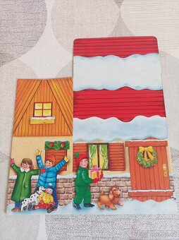 Vánoční chaloupky- krabičky na nádilku. PRODEJ VE VELKÈM. - 2