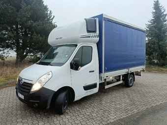 2017 Opel Movano plachta 8 ep, shrnovačka, STK do 2028 - 2