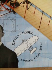 Nová kniha Vědci a vynálezci - kniha + model letadla - 2