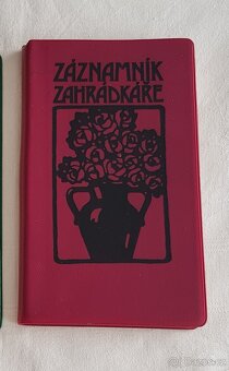 RETRO Záznamníky Chataře a chalupáře, Záznamník Zahrádkáře - 2
