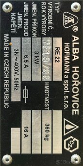 Robot Alba Hořovice RE 22 - 2