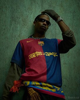 TRAVIS SCOTT X BARCELONA fotbalový dres - 2