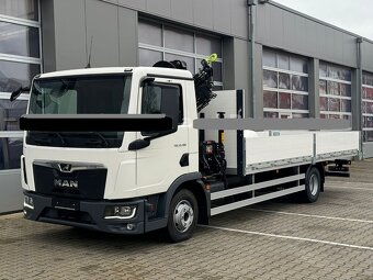 MAN TGL 12.190-4x2–NOVÉ-Valník+HR-HIAB 072-4–EURO 6 - 2