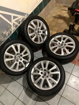 Alu kola Škoda R17 5X112 LETNÍ PNEU 225/45 R17 ZENITH - 2