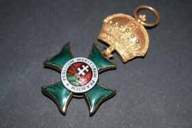 RYTÍŘSKÝ KŘÍŽ KRÁLOVSKÝ UHERSKÝ ŘÁD sv. ŠTĚPÁNA - 2