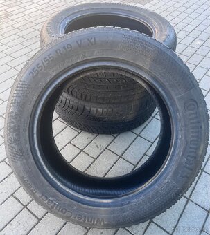 255/55 R19 - 3x zimní Continental 6mm - 2