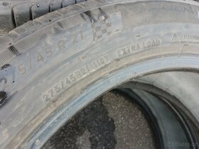 275/45/21 110y Michelin - letní pneu 2ks - 2