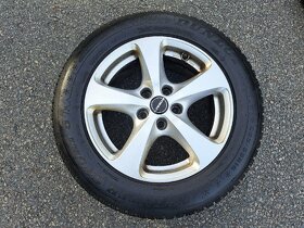 Zimní Alu sada Borbet 5x108, pneu 225/55R16 95H - 2