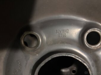 Disky plechove 205/55/16 skoda superb a zimni pneu s disky - 2