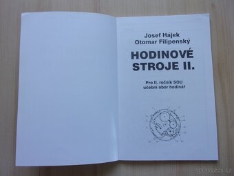 O. Filipenský, J. Hájek - Hodinové stroje II. - 2