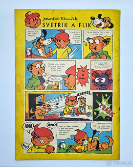 Čtyřlístek č.1 Výnález profesora Myšpulína - 1969 - ORIGINAL - 2