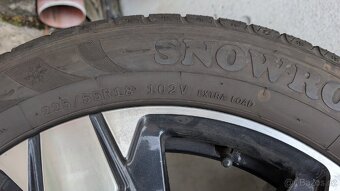 Originál disky Peugeot 18" + zimní pneu - 2