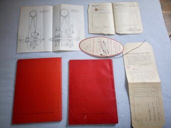 Jawa 250 typ353-seznam dílů,návod k obsluze,visačka,faktura - 2