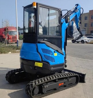 minibagr, pásový bagr, kabinový bagr, bagřík - 2