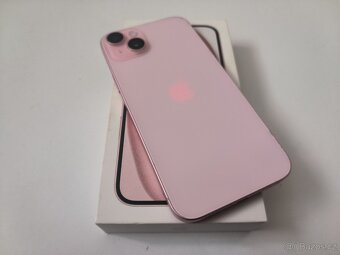 apple iphone 15 128gb Pink / Batéria 89% - 2