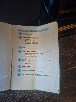 Minerva 126 - šlapací šicí stroj - 2