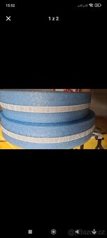 2 ks pásů dilatační obvodový Uponor 150×10 mm, 50 m a 40m - 2