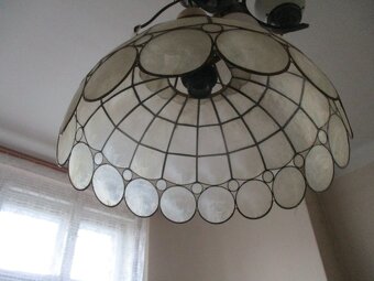 lustr, světlo, stínidlo, vitrážový, styl Tiffany - 2