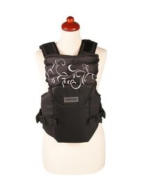 Nosítko Womar Zaffiro Sunny černý s šedou výšivkou - 2