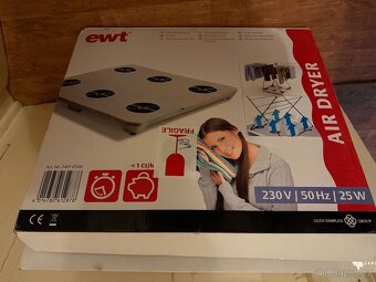 Sušička prádla s ventilátorem - 2