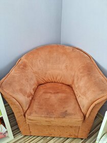 Rohový gauč s křeslem - 2