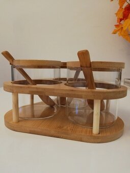 Trojice dóz na cukr a pod. - 2