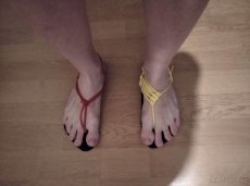 Barefoot boty homemade - 2