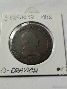František II. - 3 krejcar 1812 O - Oravica - 2