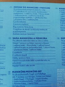 Set na manikuru a pedikuru - 2