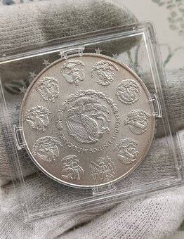 1oz 31,1g čistého stříbra - Mexiko Plata Pura - 2
