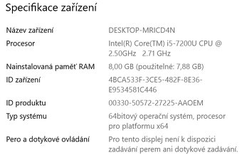 ▼HP EliteBook 840 G4 - 14" / i5-7200U / 8GB / SSD / ZÁR▼ - 2