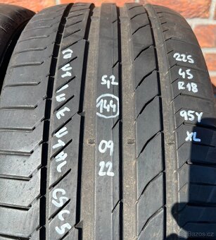225/45 R18 95Y XL letní pneu Continental CSC5 (0922) - 2