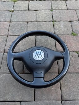 Kožený volant Volkswagen - Top stav - 2
