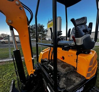 minibagr, pásový bagr,.bagřík, motor Kubota - 2
