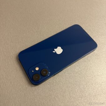 iPhone 12 mini 128GB modrý, pěkný stav, 12 měsíců záruka - 2