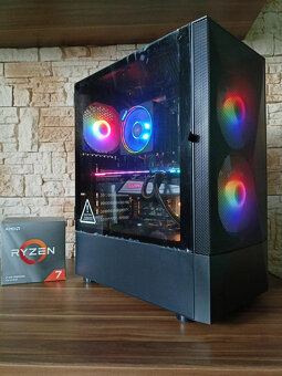 🚀 HERNÍ PC RYZEN 7 3700X, 32GB RAM, RX 5700XT NITRO+,SSD 🚀 - 2