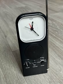 Sběratelské rádio Rowenta Radio-clock 1980 západní Německo - 2