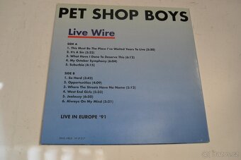 PET SHOP BOYS  - LIVE WIRES lp vinyl - 2