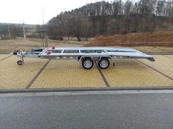 Autopřepravník snížený 500x210cm, 3500/550kg,130km - 2