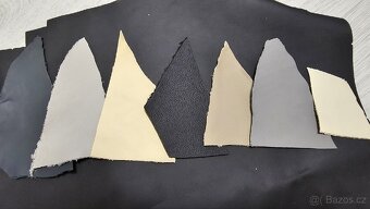 Hovězí Kůže, čalounické, automobilová kůží. Koženka, látka - 2