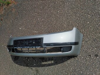 Přední nárazník Škoda Fabia 1 - stříbrný - 2