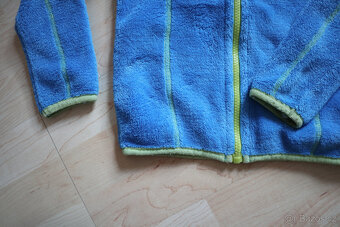 Chlapecká mikina vel. 110/116 - světle modrá - 2