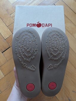 Kožené polobotky Pom D'api - 2