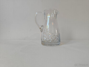Džbán průhledný brušený - 2