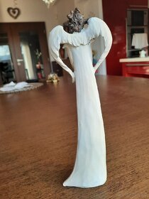 Andělíček soška , 23 cm vysoká , moc pěkná - 2