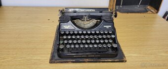 Kufřikový psací stroj Continental - Wanderer 50 1937 - 2