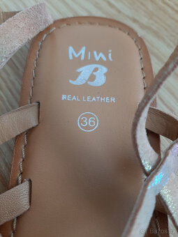 dívčí páskové sandále - 2