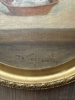 Obraz dítě u stolu - 2