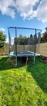 Trampolína Decathlon Rectangular 520 + bohaté příslušenství - 2